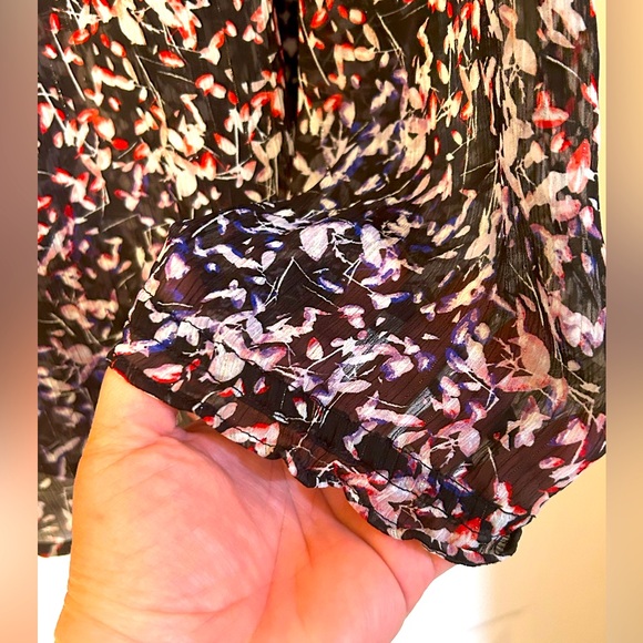 Liz Claiborne sheer blouse, size 2X - Picture 4 of 6